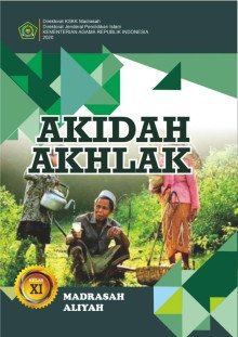 Cover Buku Siswa Akidah Ahklak Kelas XI